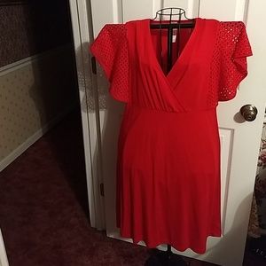 Flattering Red Dress